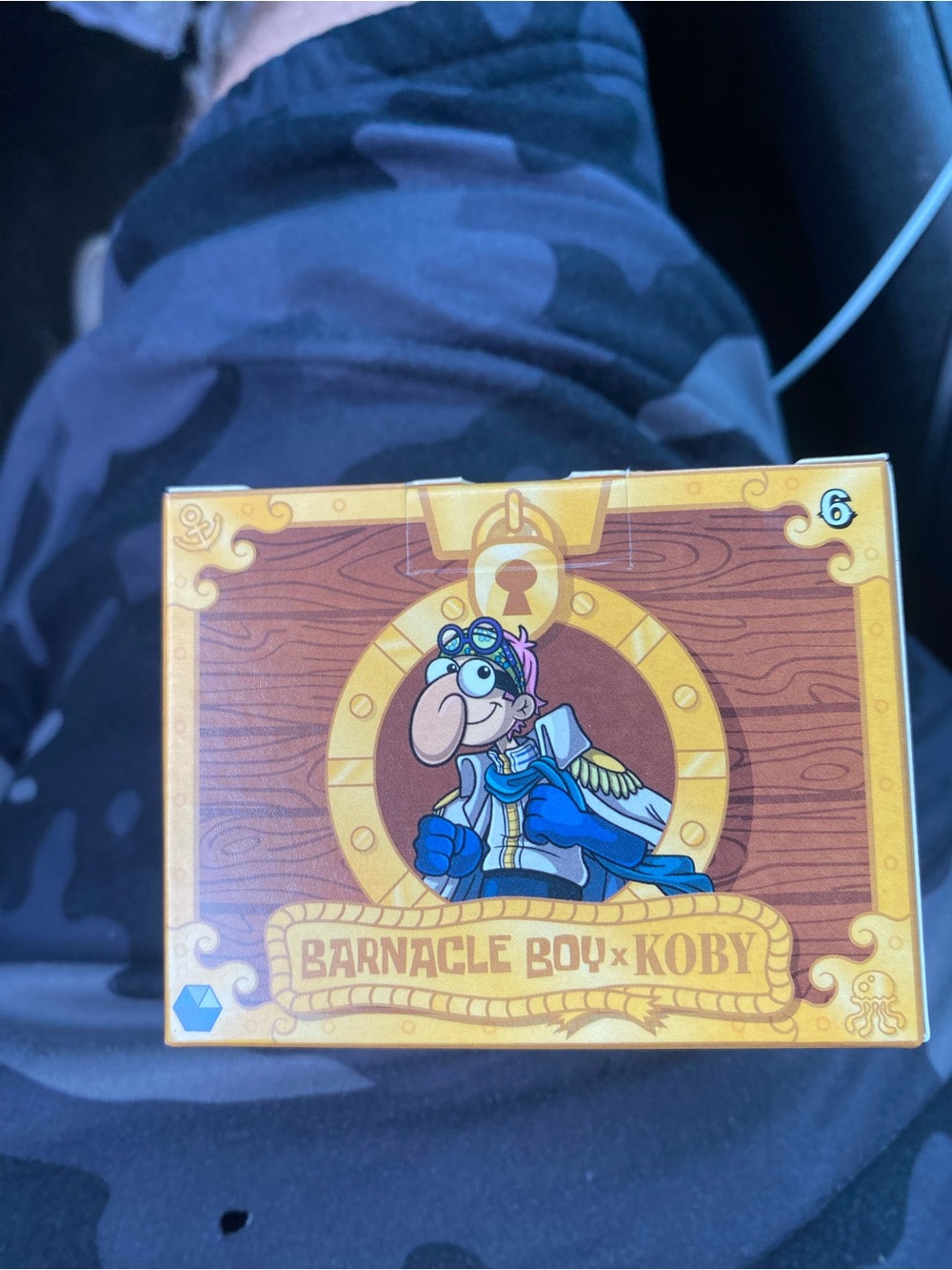 2026 McDonald's Happy Meal SpongeBob x OnePiece Toy#06-Barnacle Boy & Koby